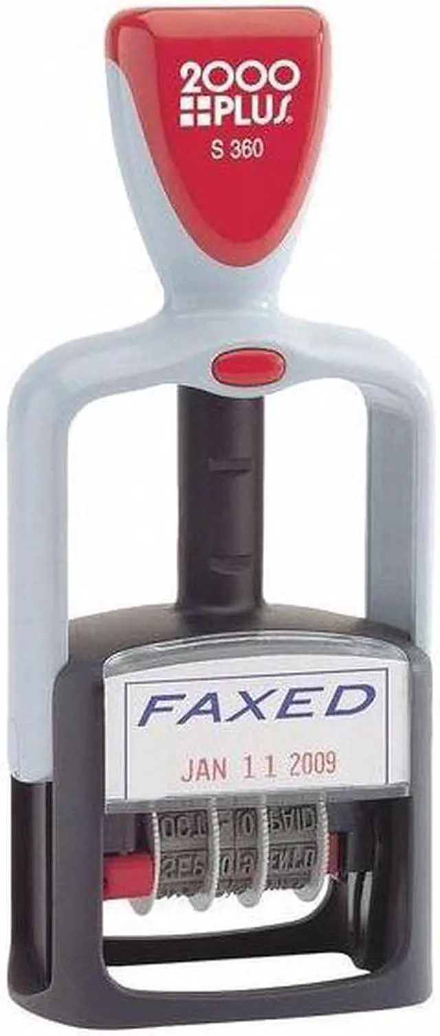 Alt view image 2 of 5 - 2000PLUS 038863 Message Date Stamp,4 Bands, Faxed