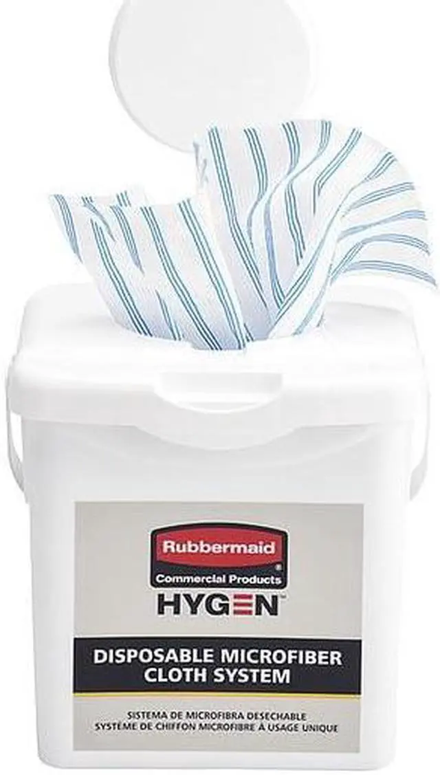 Alt view image 2 of 5 - RUBBERMAID COMMERCIAL 2135007 Bucket Dispenser, White, 4 PK