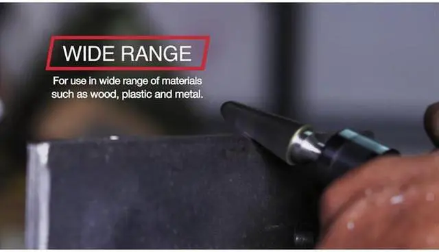 Alt view image 9 of 9 - Drill America DUL Series Solid Carbide Bur, Double Cut, SB4 Cylindrical - End Cut, 1/4" Shank, 7/16" Head Diameter, 1" Cutting Length (Pack of 1)