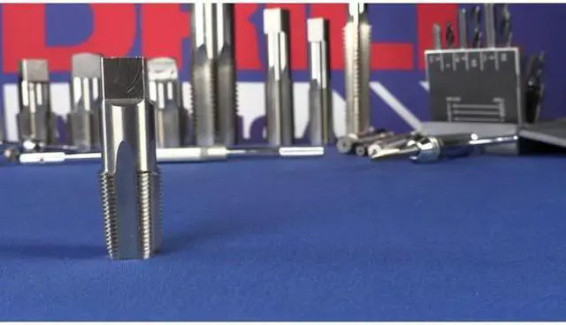 Alt view image 3 of 6 - Drill America DWTPT Series Qualtech Carbon Steel Pipe Tap, Uncoated (Bright) Finish, Round with Square End Shank, 1-1/2"-11-1/2 NPT (Pack of 1)
