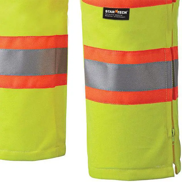 Alt view image 4 of 5 - PIONEER V1070360U-3XL Hi-Vis, Lightweight Traffic Safety Work