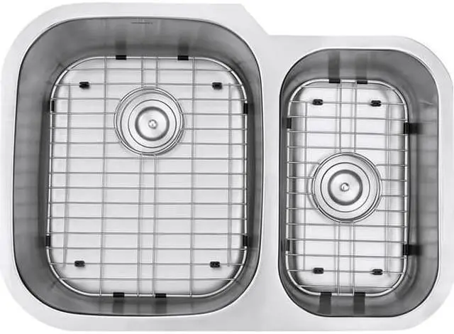 Alt view image 10 of 16 - Ruvati 16-gauge Steel Double Bowl 29-inch Undermount Kitchen Sink