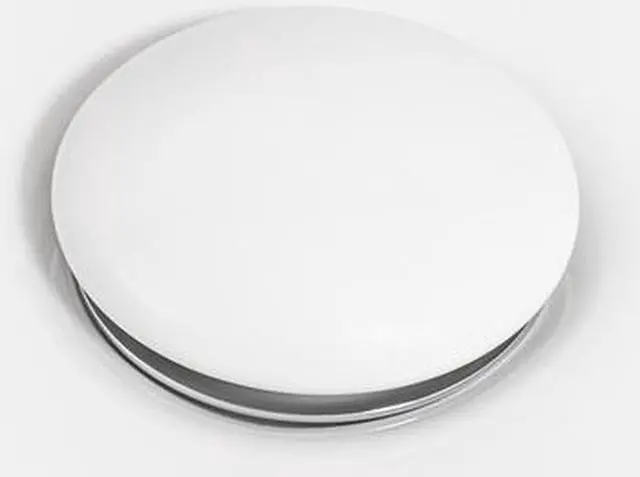 Alt view image 6 of 6 - RUVATI RVB2016WS 20"x16" Bthrm Vessel Sink Silver Vanity Counter White Ceramic