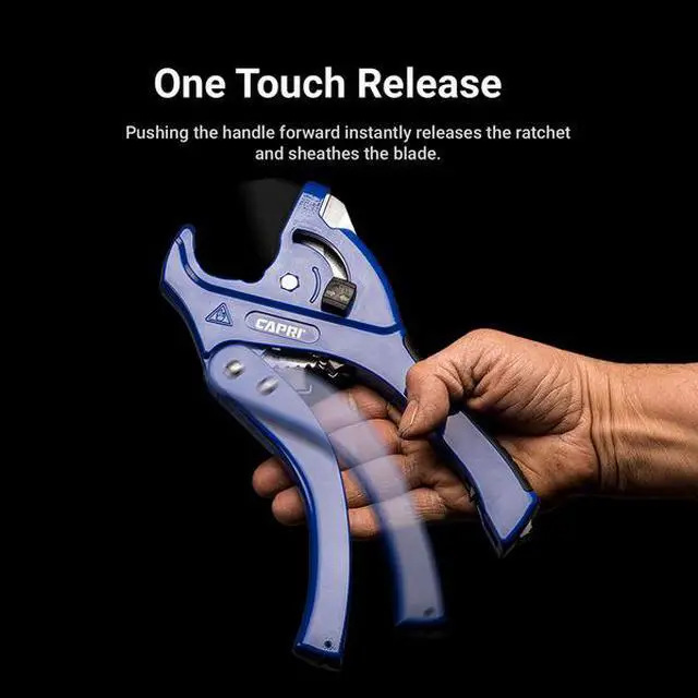 Alt view image 3 of 7 - CAPRI TOOLS CP11290 1-5/8 in Ratcheting Pipe Cutter