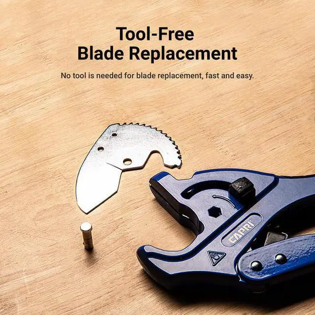 Alt view image 7 of 7 - CAPRI TOOLS CP11290 1-5/8 in Ratcheting Pipe Cutter