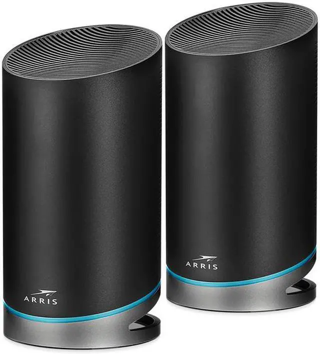 Alt view image 2 of 11 - ARRIS 1000768 SURFboard mAX AX11000 Pro Mesh Wi-Fi 6 System (2 Pack) W133