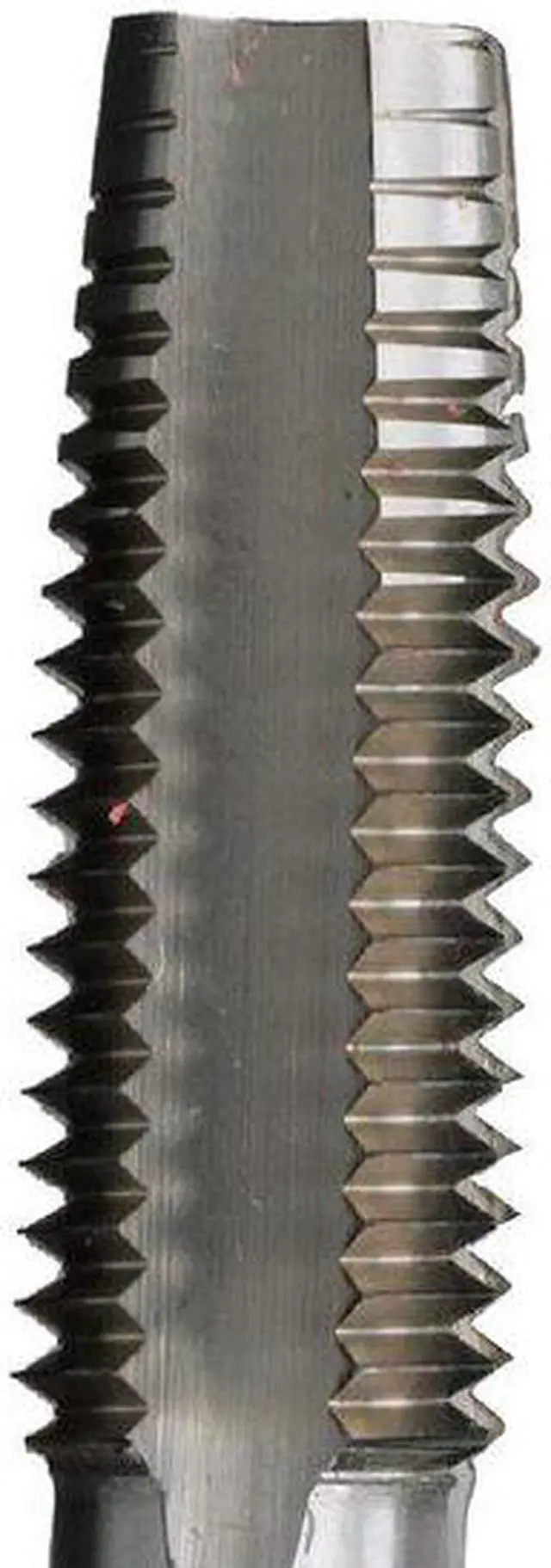 Alt view image 3 of 8 - Drill America T/A Series High-Speed Steel Hand Threading Tap, Uncoated (Bright) Finish, Round with Square End Shank, Taper Chamfer, 5/8"-18 Size (Pack of 1)