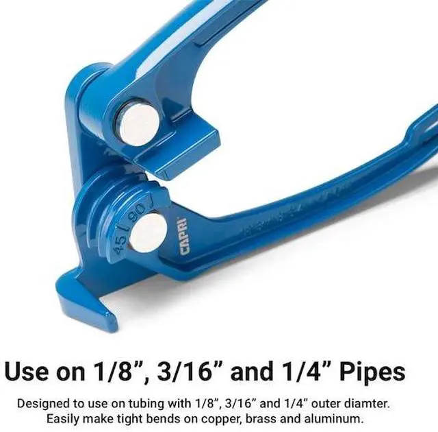 Alt view image 2 of 3 - CAPRI TOOLS CP21105 1/8 in, 3/16 in, and 1/4 in Tube Bender