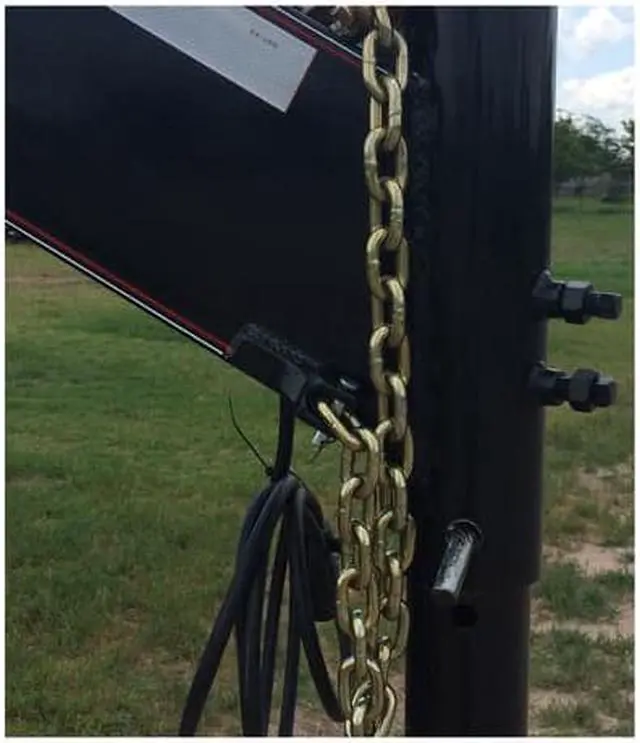 Alt view image 3 of 5 - weldon 5/16" safety chain retainer 5471000  single