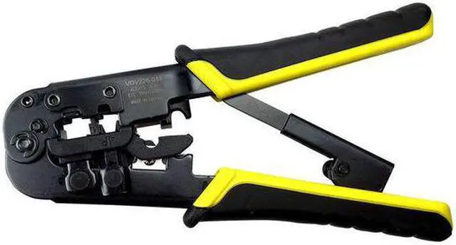 Alt view image 7 of 7 - KLEIN TOOLS VDV226-011-SEN 7 1/2 in Ratchet Crimper CAT3, CAT5e, CAT6/6A