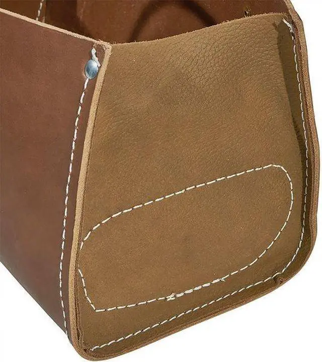 Alt view image 3 of 7 - KLEIN TOOLS 5115 Tool Tote, Brown, Leather, 0 Pockets