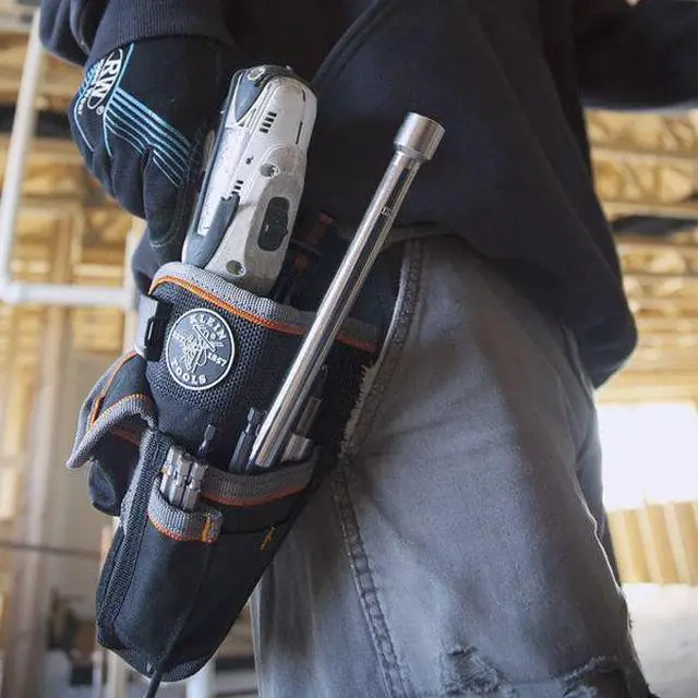 Alt view image 5 of 7 - KLEIN TOOLS TRADESMAN PRO  ORGANIZER DRILL POUCH