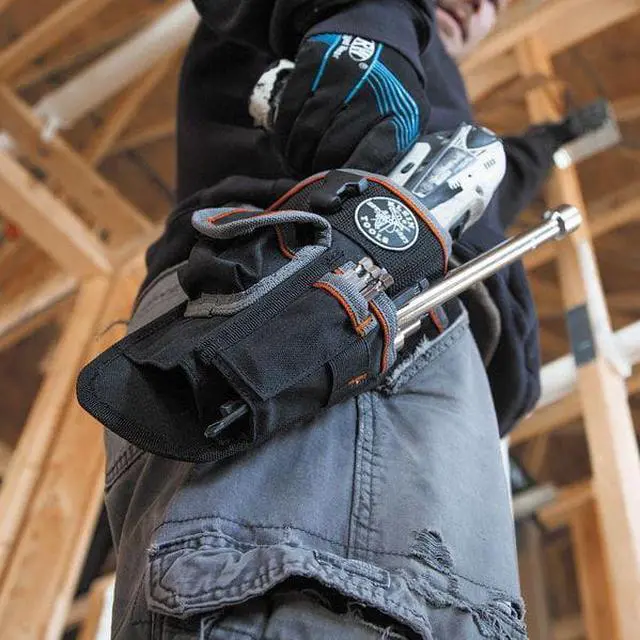 Alt view image 7 of 7 - KLEIN TOOLS TRADESMAN PRO  ORGANIZER DRILL POUCH