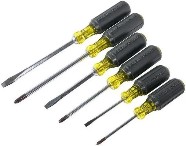 Alt view image 7 of 11 - Klein Tools 409-85074 Screwdriver Set 6Pc Cushion-Grip Assortment