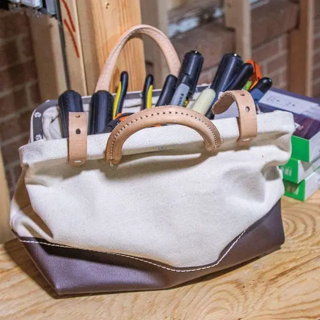 Alt view image 9 of 13 - Klein Tools 5102-14 14-Inch Canvas Tool Bag