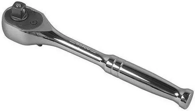 Alt view image 5 of 5 - KLEIN TOOLS 65720 3/8" Drive 72 Geared Teeth Round Head Style Hand Ratchet, 7"