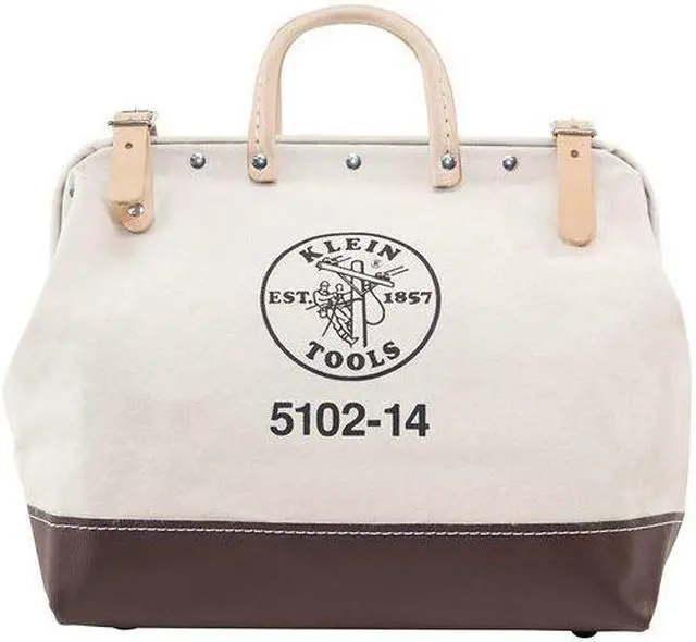 Alt view image 11 of 13 - Klein Tools 5102-14 14-Inch Canvas Tool Bag