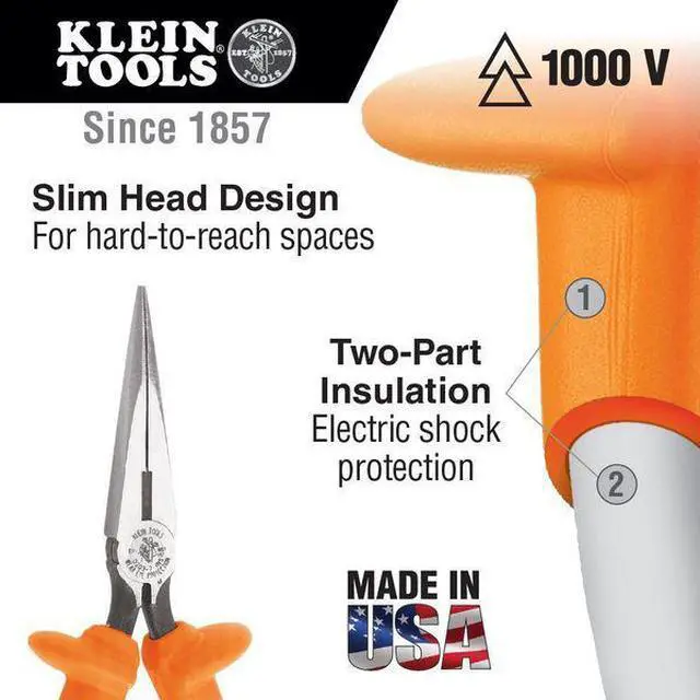 Alt view image 7 of 12 - KLEIN TOOLS 33526 Insulated Tool Set,8 pc.