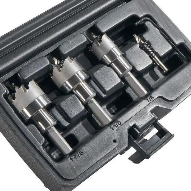Alt view image 2 of 8 - Klein Tools 31872 Carbide-Tipped Hole Cutter Kit, 4 pieces