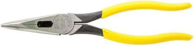 Alt view image 8 of 12 - KLEIN TOOLS D203-8 Needle Nose Plier,8-7/16" L,Smooth