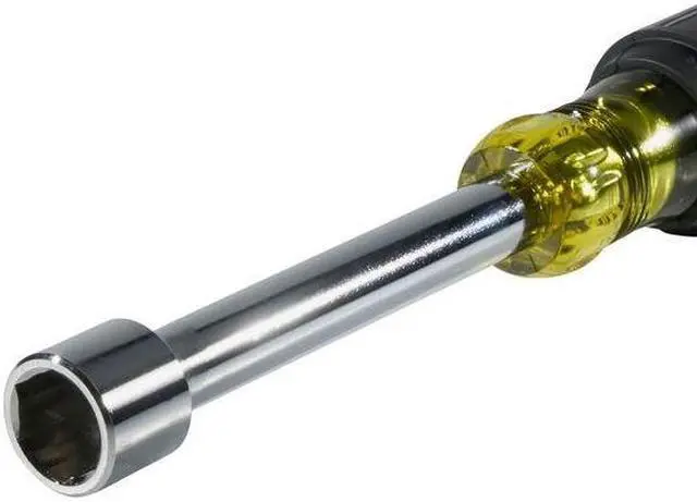 Alt view image 6 of 10 - KLEIN TOOLS 630-9/16 Nut Driver,9/16",Hollow,4"