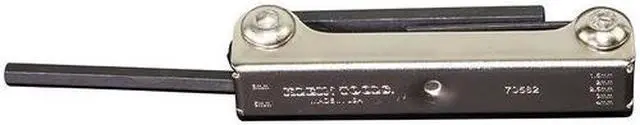 Alt view image 3 of 4 - Klein Tools Seven-Key Metric Folding Hex-Key Set   70582