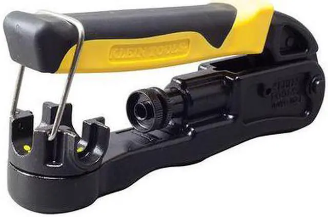 Alt view image 13 of 17 - Klein Tools VDV211-063 Multi-Connector Compression Crimper-Lateral