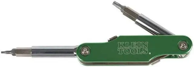 Alt view image 4 of 8 - KLEIN TOOLS 32537 10-Fold™ Torx® Tamperproof Screwdriver/Nut Driver