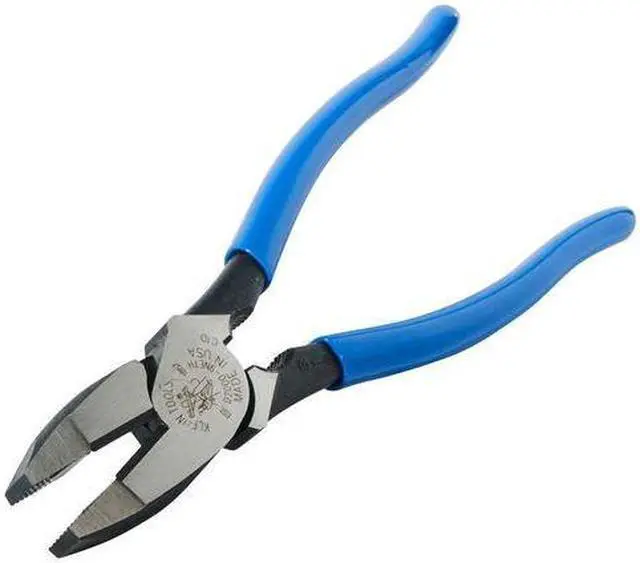 Alt view image 4 of 6 - KLEIN TOOLS D2000-9NETH 9 3/8 in 2000(TM) Linemans Plier High Leverage, Steel