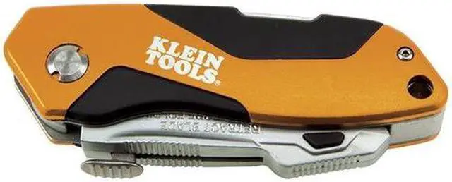 Alt view image 5 of 8 - Klein Tools 44130 Auto-Loading Folding Rectractable Utility Knife