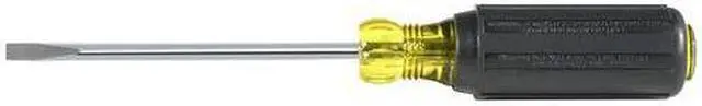 Alt view image 5 of 8 - Klein 3/16 In. x 4 In. Cabinet-Tip Slotted Screwdriver 601-4