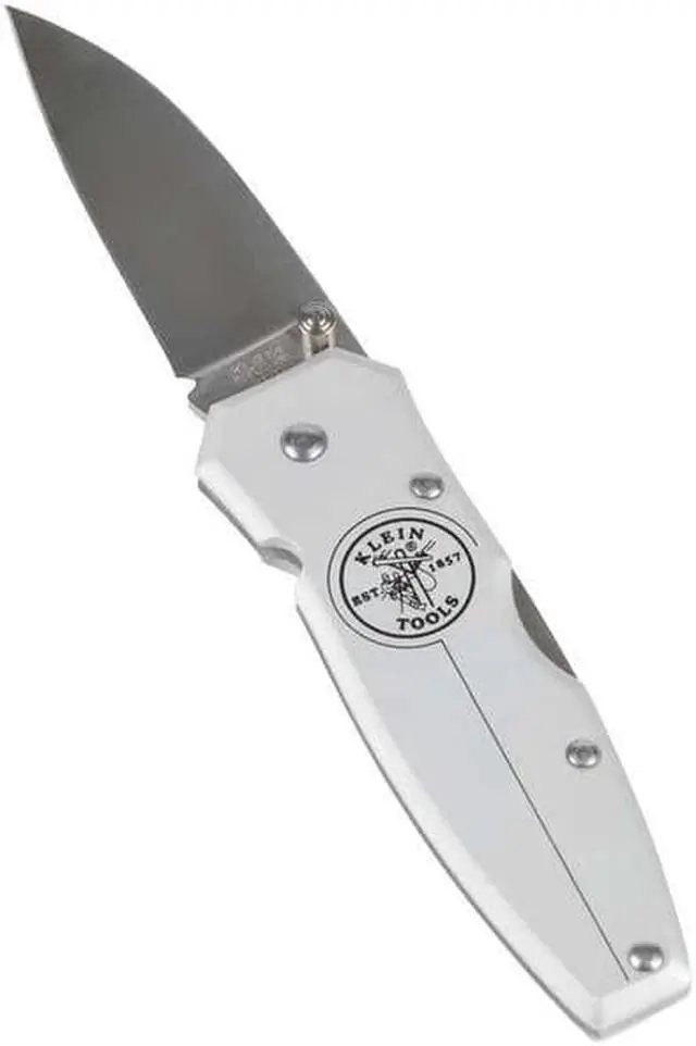 Alt view image 6 of 6 - Klein Tools 05019 Lockback Pocket Knife, 2 1/2 Inch Stainless Steel Blade