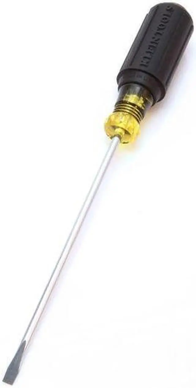 Alt view image 4 of 8 - Klein Tools 601-6 3/16" Cabinet Tip Screwdriver 6"