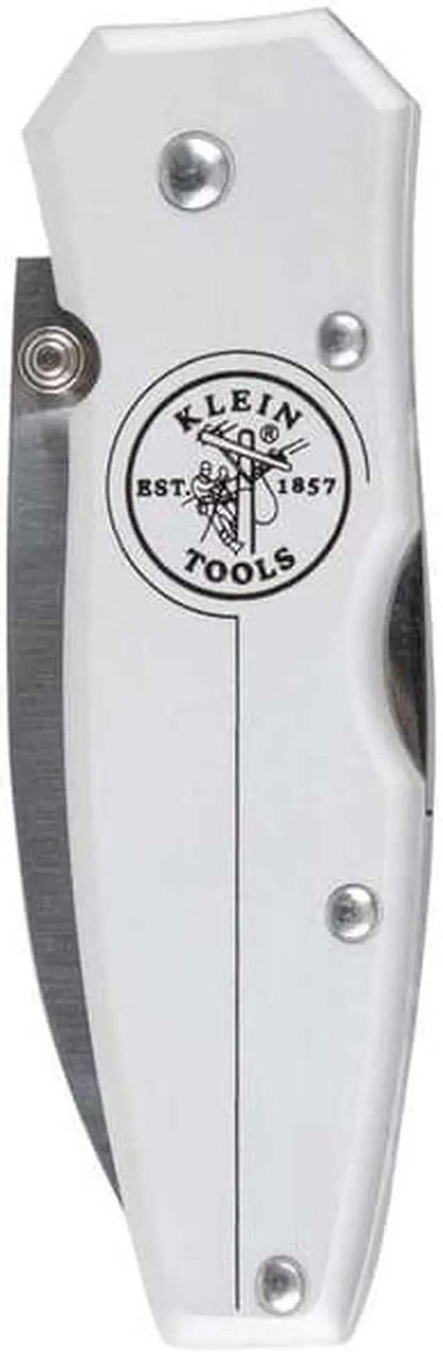 Alt view image 5 of 6 - Klein Tools 05019 Lockback Pocket Knife, 2 1/2 Inch Stainless Steel Blade
