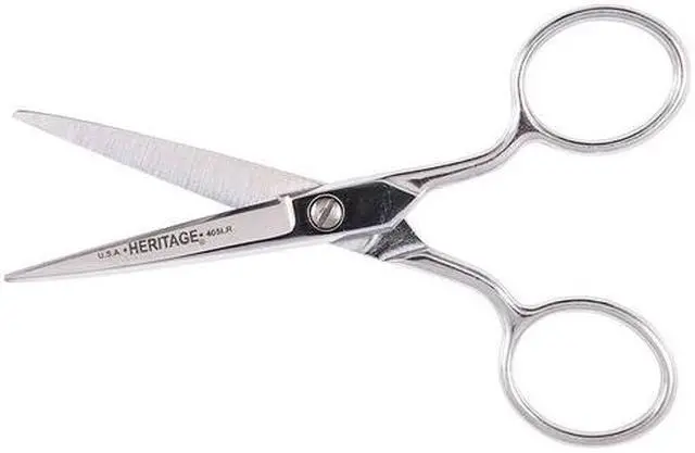 Alt view image 3 of 3 - HERITAGE G405LR Embroidery Scissor with Large Ring, 5-Inch