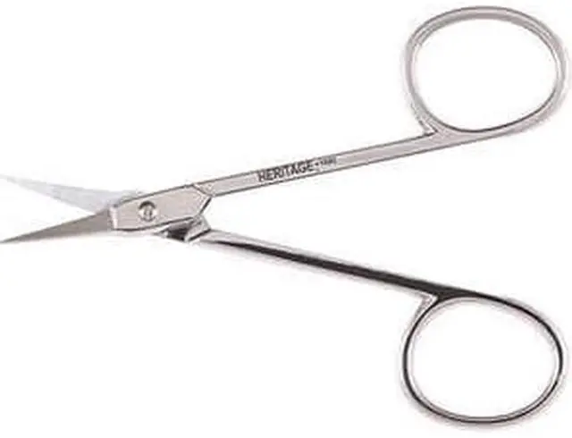 Alt view image 3 of 3 - HERITAGE G103C Embroidery Scissor, Fine Point. Curved Blade