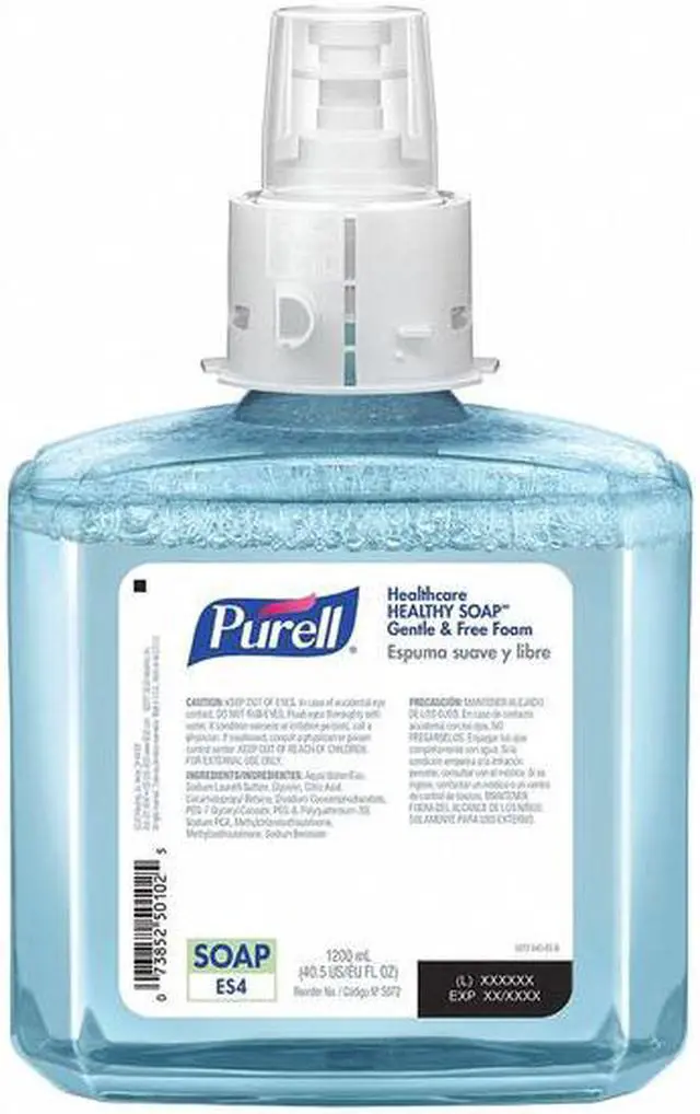 Alt view image 3 of 5 - PURELL 5072-02 1200 ml Foam Hand Soap Refill Dispenser Refill, PK 2