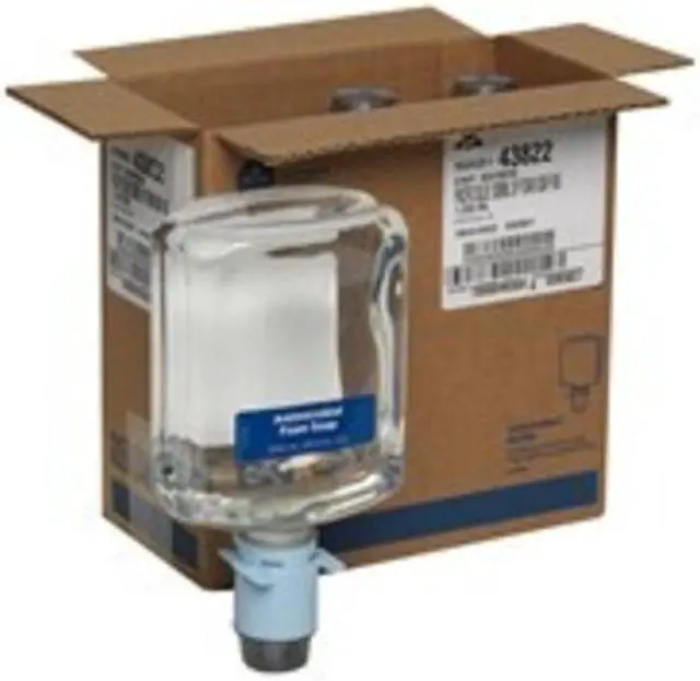 Alt view image 4 of 11 - Georgia-Pacific Foam Soap Dispenser Fragrance-Free 1200ml 3/CT Clear 43822