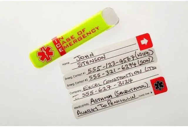 Alt view image 3 of 8 - VITAL ID WSID-01 Hard Hat I.D., No Data Window, Vinyl, PK100