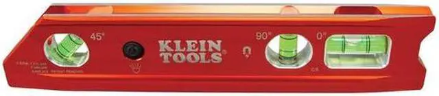 Alt view image 9 of 12 - Klein Tools 935RBLT Lighted Torpedo Billet Level, REM