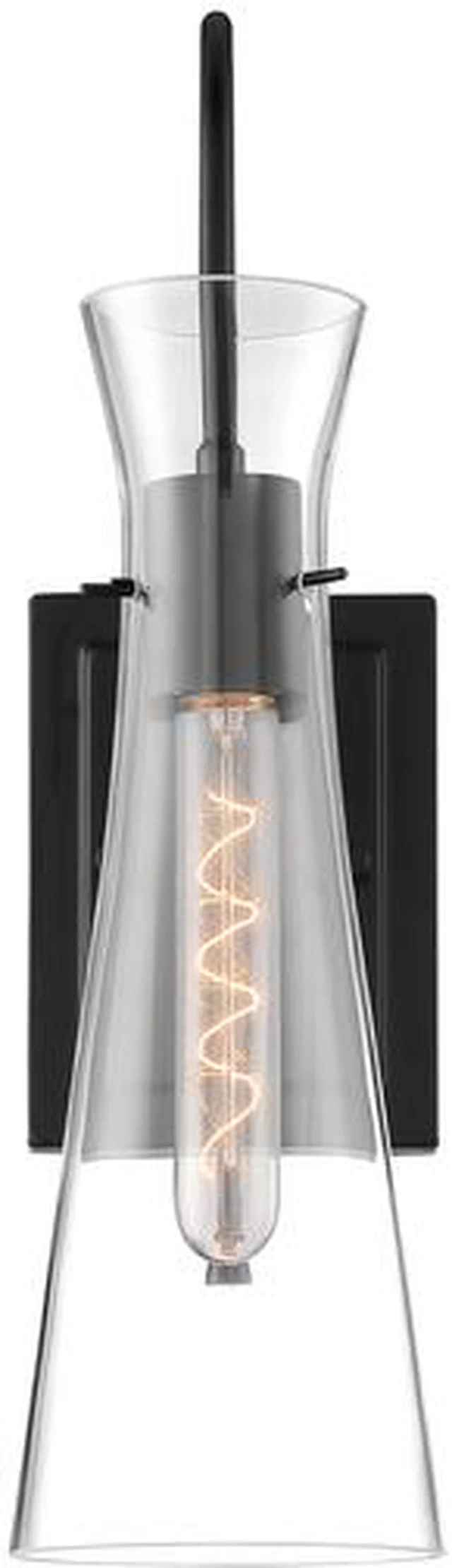 Alt view image 3 of 4 - NUVO 60/6877 Fixture, Indr Sconce, 1-Lght, Incandescent, 60W, 120V, T9, Medium