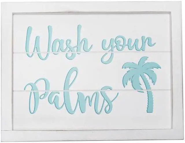 Alt view image 17 of 20 - Elegant Designs Three Piece Decorative Wood Bathroom Set, Large, Coastal/Beach  (1 Towel Holder, 1 Frame, 1 Toilet Paper Holder)