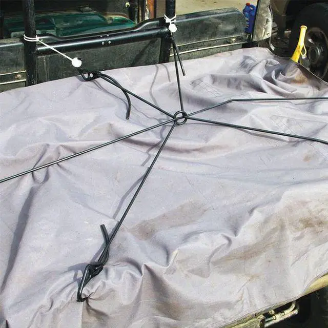 Alt view image 3 of 3 - THE BETTER BUNGEE BK10516BK Bungee Cord, Hook End,10 ft. L,5/16" dia