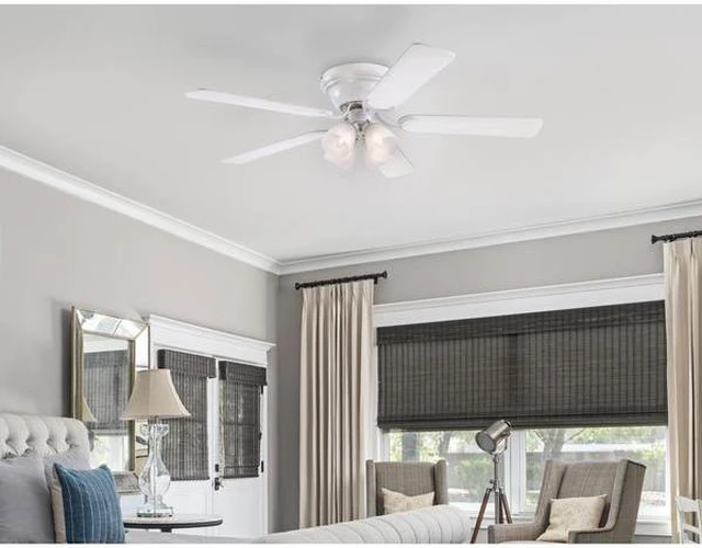 Alt view image 13 of 14 - Westinghouse Lighting 7232300 CONTEMPRA IV Indoor Ceiling Fan with Light, 52 Inch, WHITE