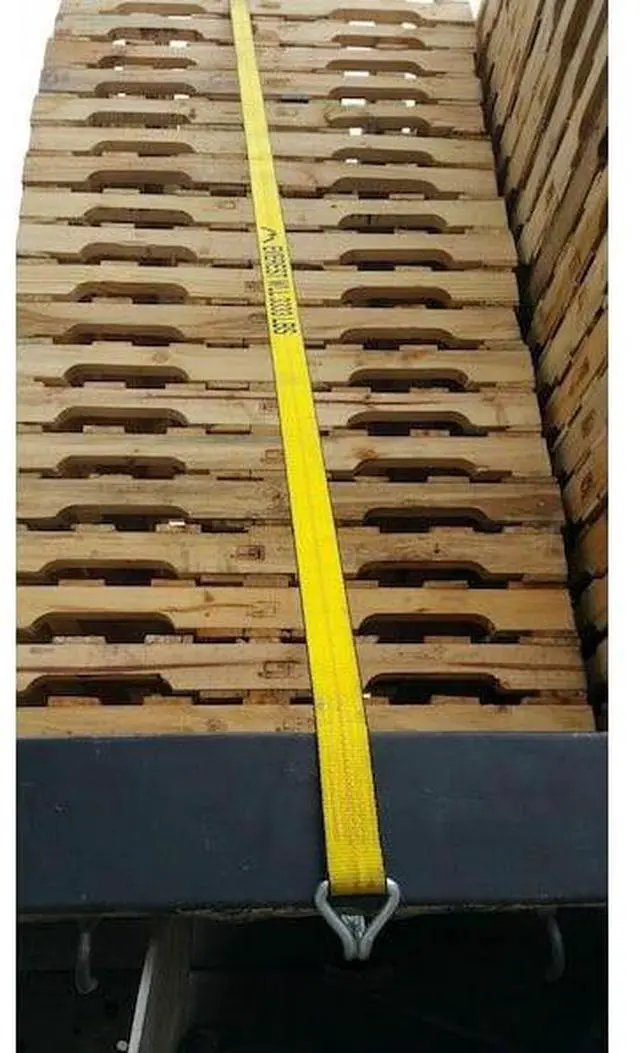 Alt view image 7 of 16 - Everest Premium Ratchet Tie Down – 1 PK – 2 IN – 27 FT – 3333 LBS Working Load – 10000 LBS Break Strength – Double J Hook – Cargo Straps Perfect for Moving Appliances, Lawn Equipment and