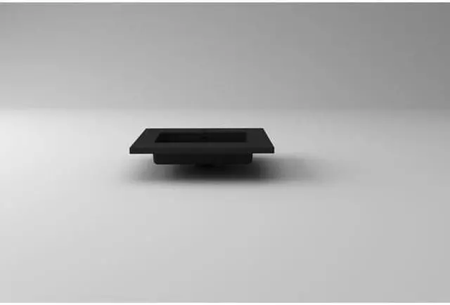 Alt view image 6 of 6 - VIVA Stone 24" Matte Black - Solid Surface Countertop