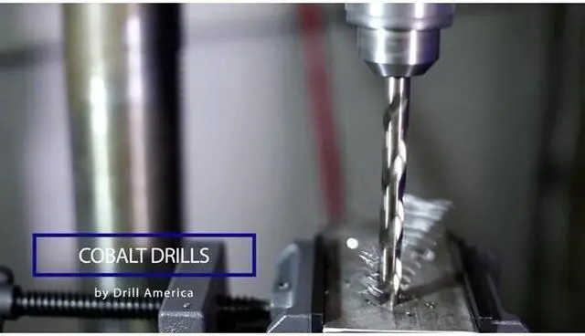 Alt view image 9 of 13 - Drill America 9/16in 1/2in Reduced Shank Cobalt Silver and Deming Drill Bit