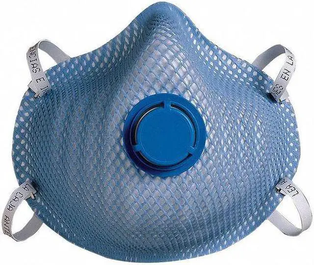 Alt view image 3 of 3 - MOLDEX 2500N95 Disposable Respirator, N95, Nuisance Acid Gas, Molded, Dual,