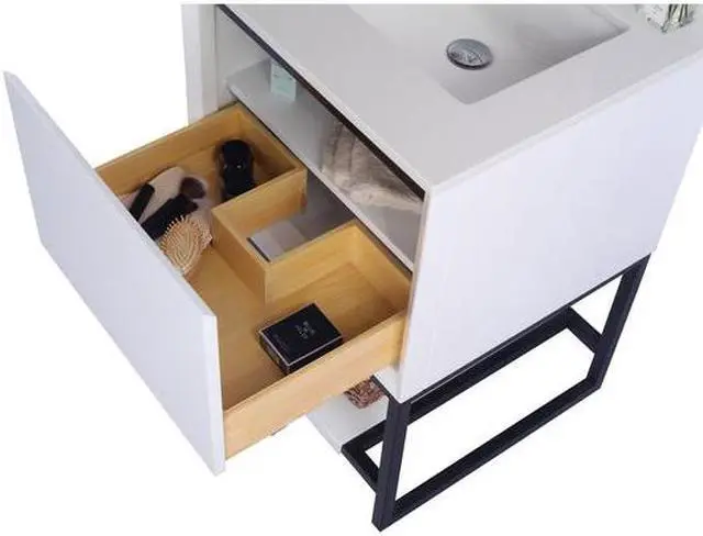 Alt view image 7 of 8 - Alto 24 - White Cabinet