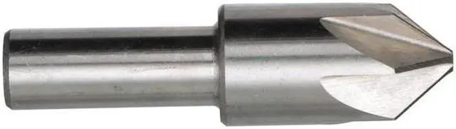 Alt view image 5 of 5 - Drill America DEWCHAT Series High-Speed Steel Chatterless Countersink, 6 Flute, 1/2" Shank Diameter, 7/8" Size, 90 Degrees Angle (Pack of 1)